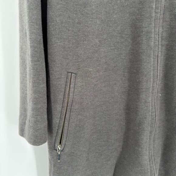 Chaus Sport Gray Zip-Front Jacket - Women's Large - Picture 6 of 7